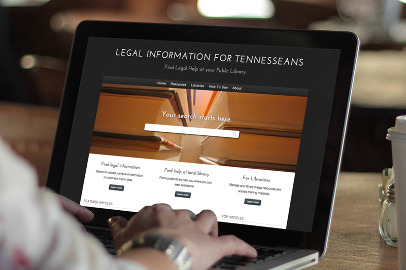 Legal Information for Tennesseans homepage